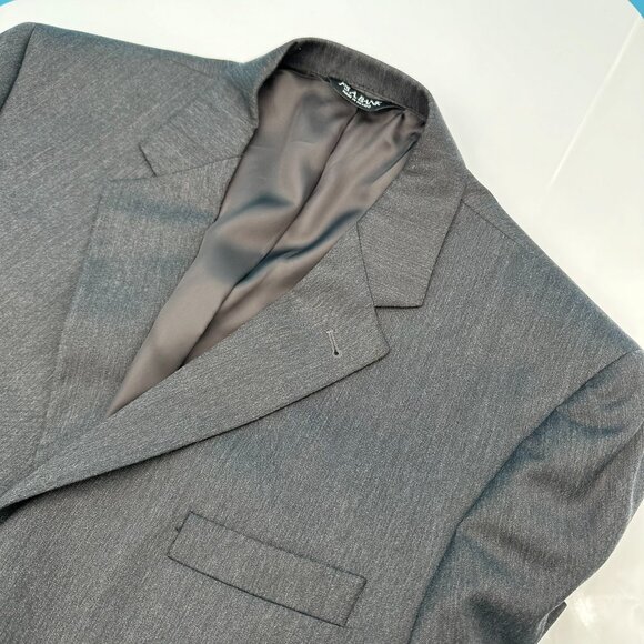 Jos A Bank Signature Collection Mitchell Wool‎ 3 Button Jacket, 46R, Charcoal - Picture 1 of 12